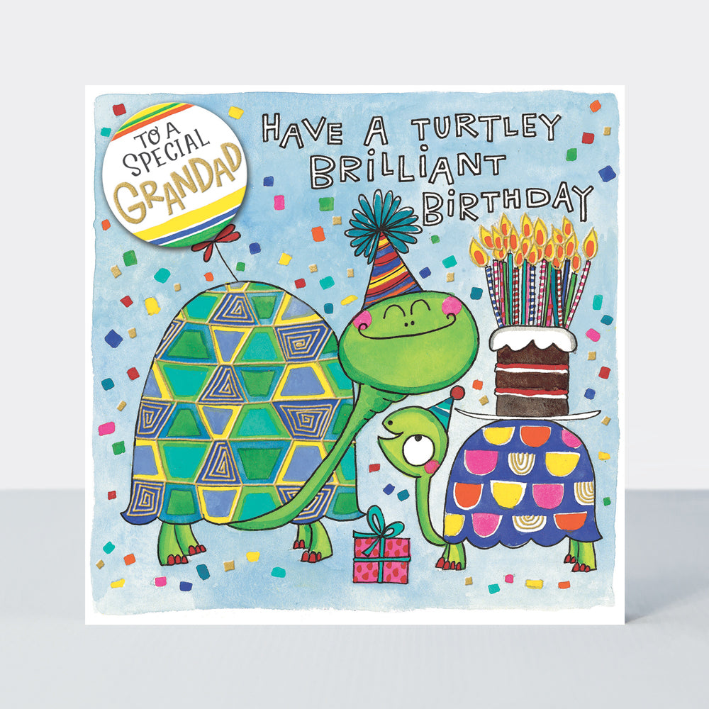 Chatterbox - Special Grandad Turtles  - Birthday Card