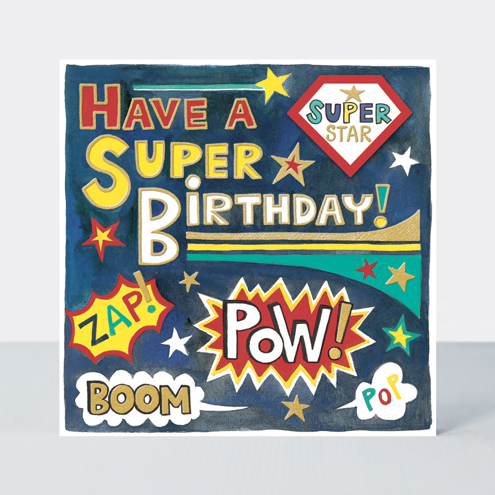 Chatterbox - Super Birthday Text  - Birthday Card