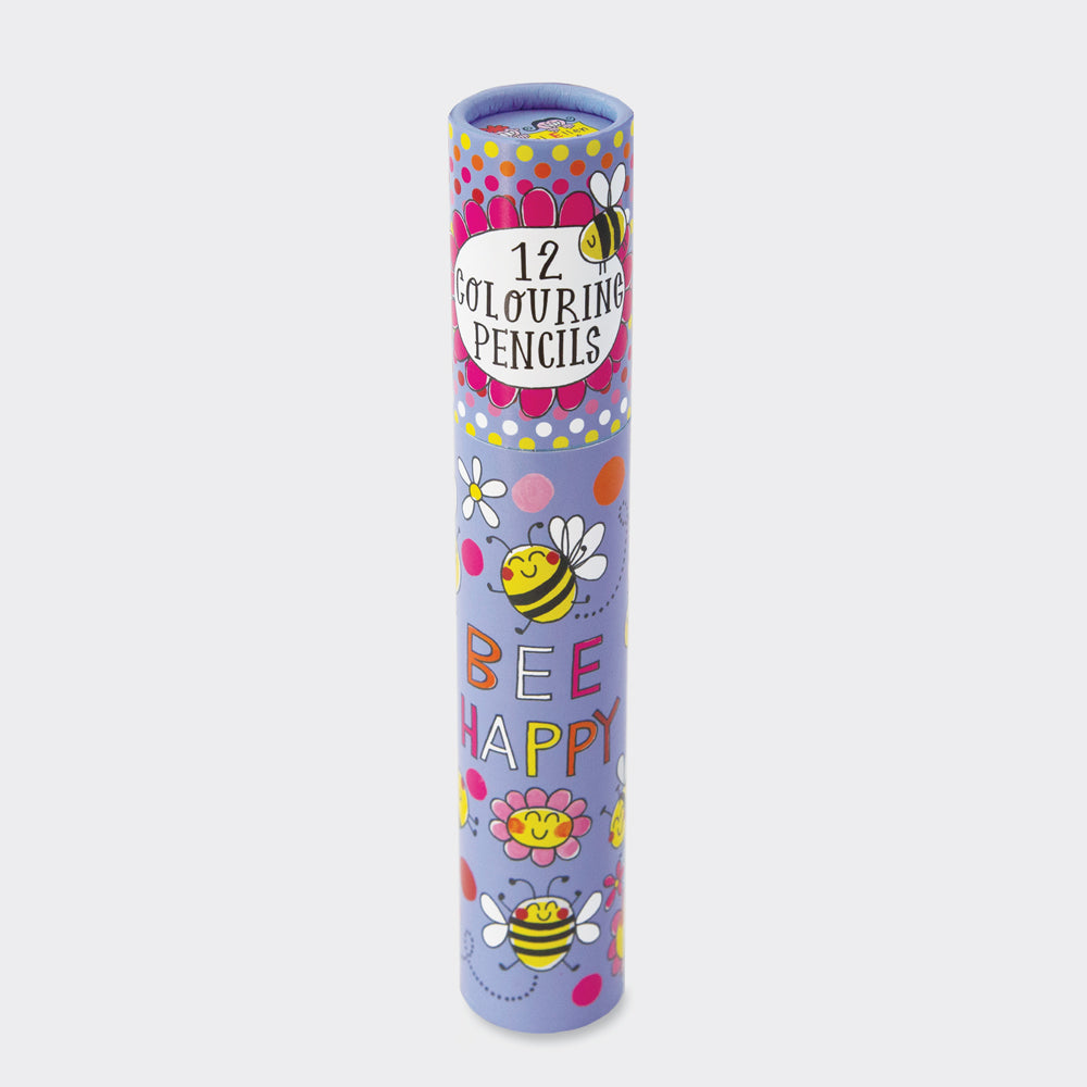 Colouring Pencil Set - Bee Happy Bees