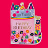 Cookie Cutters - Happy Birthday Cat - Birthday Card