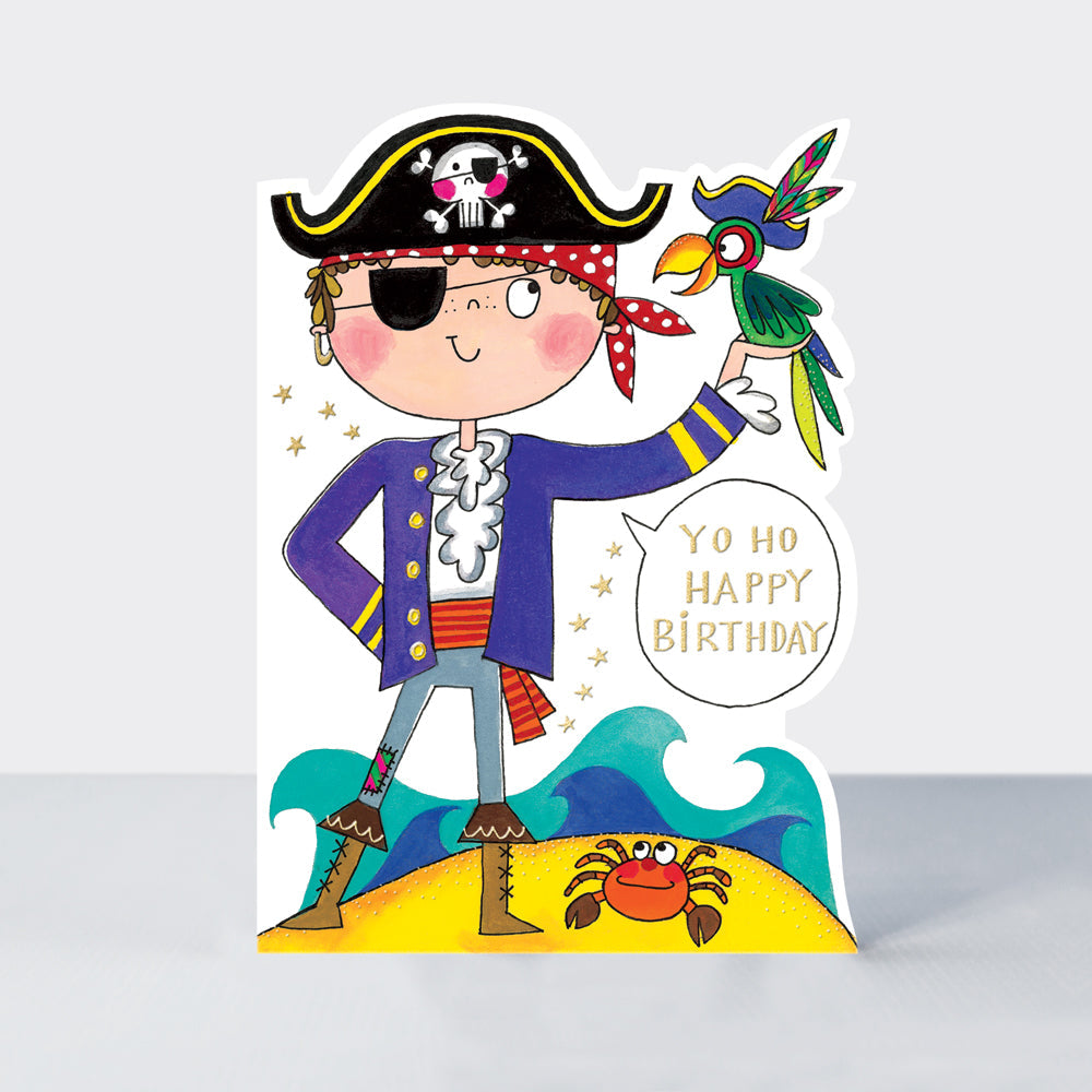 Cookie Cutters - Yo Ho Happy Birthday/Pirate Birthday Card