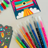 Glitter Markers - Rainbow
