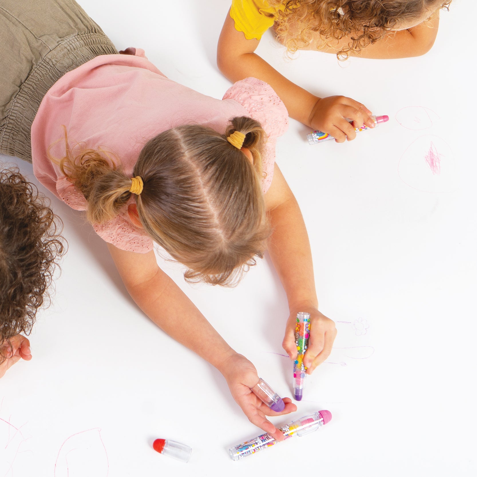 5-in-1 Pop Up Erasable Crayon - Space Rocket