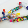 5-in-1 Pop Up Erasable Crayon - Bee Happy