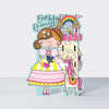 Little Darlings - Birthday Princess  - Birthday Card