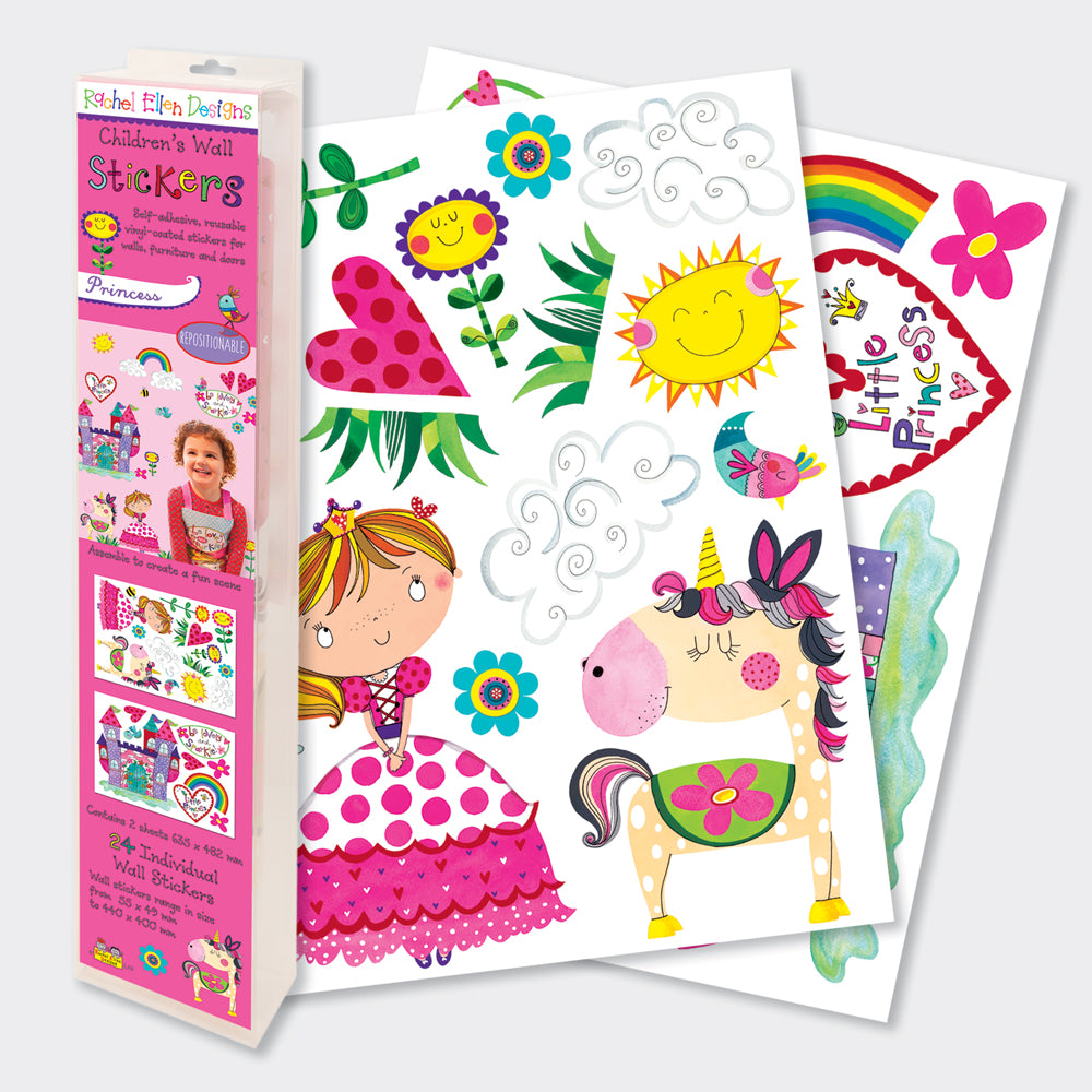 Children's Wall Stickers - Princess Castle