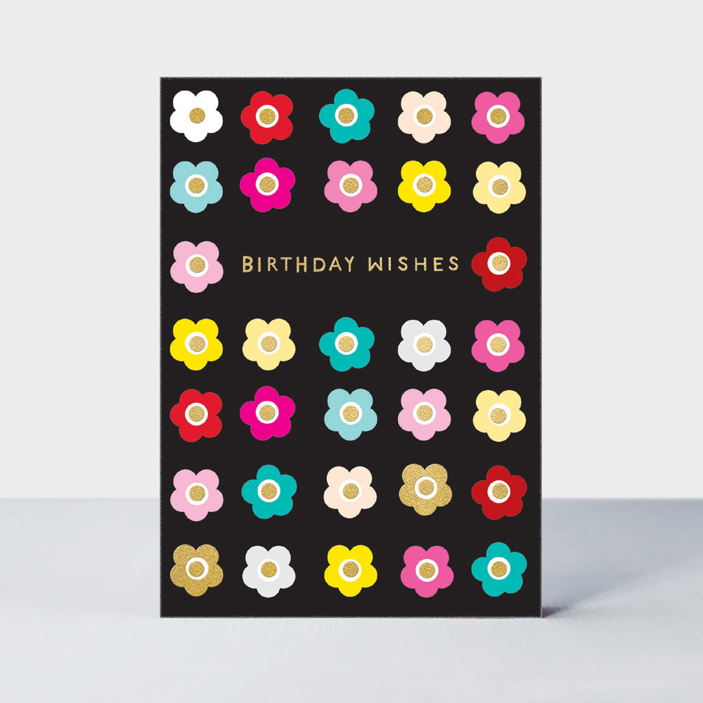 Dolly Mix - Birthday Wishes/Florals Birthday Card