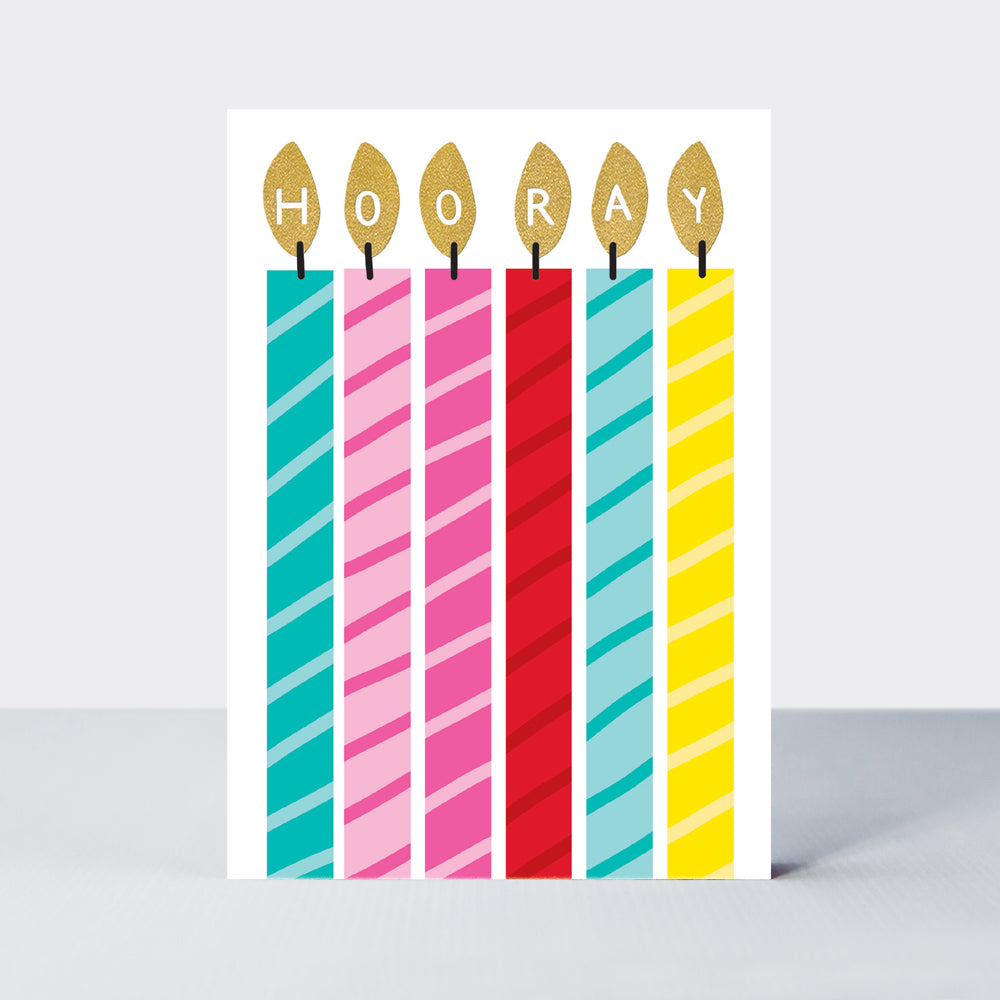 Dolly Mix - Birthday Candles/Hooray Birthday Card