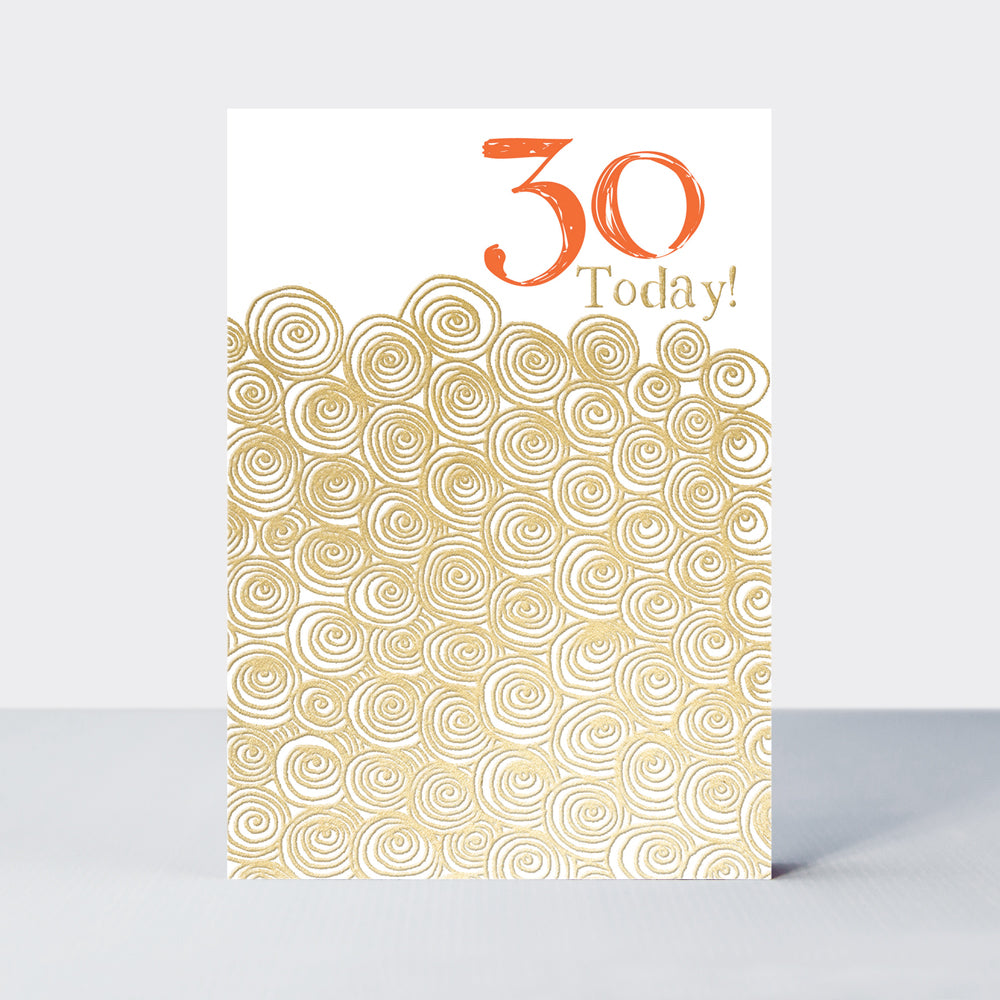 Ebb &amp; Flow - 30th Birthday  - Birthday Card