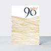 Ebb & Flow - 90th Birthday  - Birthday Card