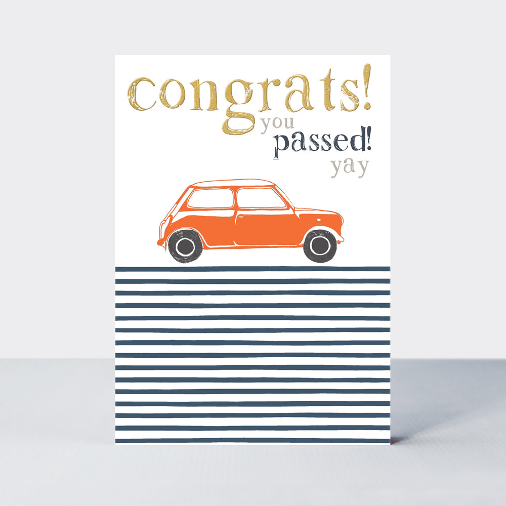 Danilo Goodbye L Plates Driving Test Pass Card – Funny & Celebratory Well Done Greeting Card With Envelope, 172mm X 124mm