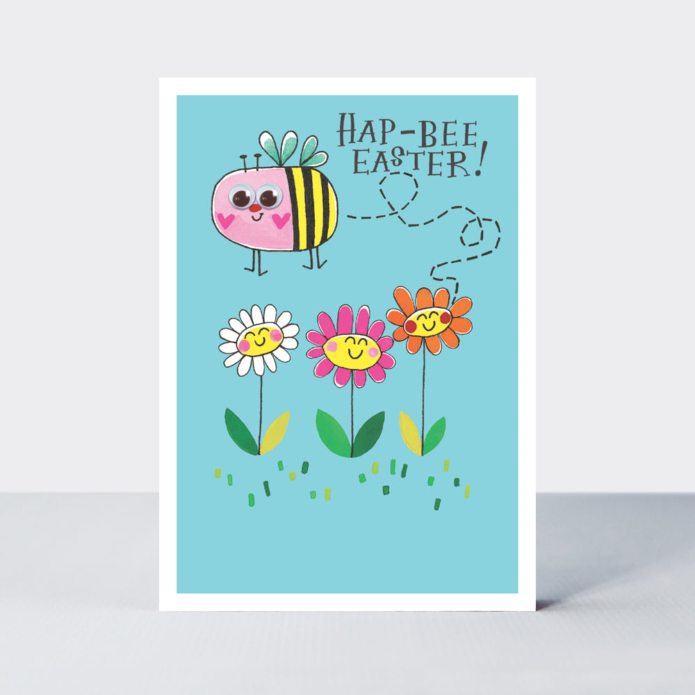 Easter Chickpea - Hap-bee Easter Bee & flowers