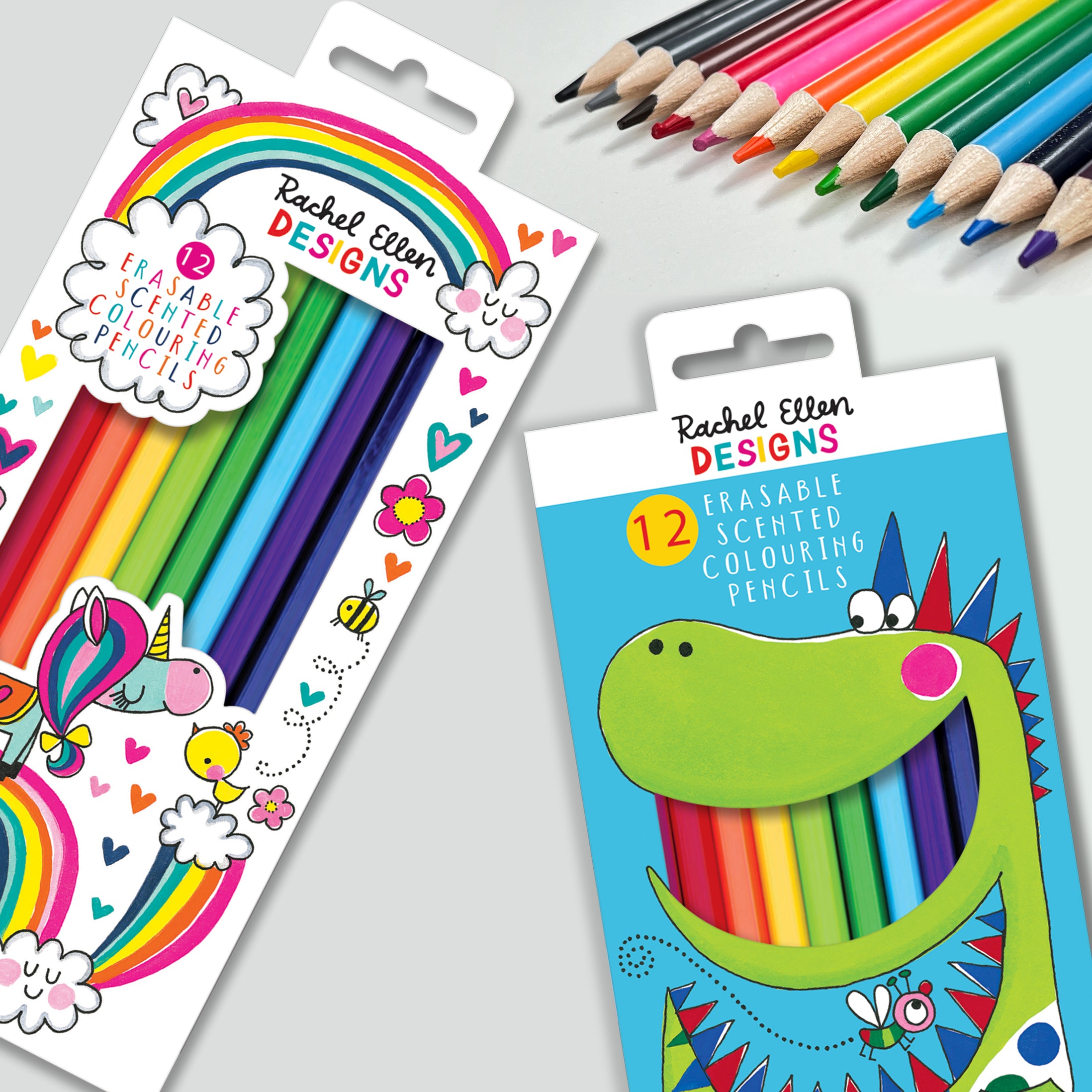 Scented Colouring Pencils - Unicorns