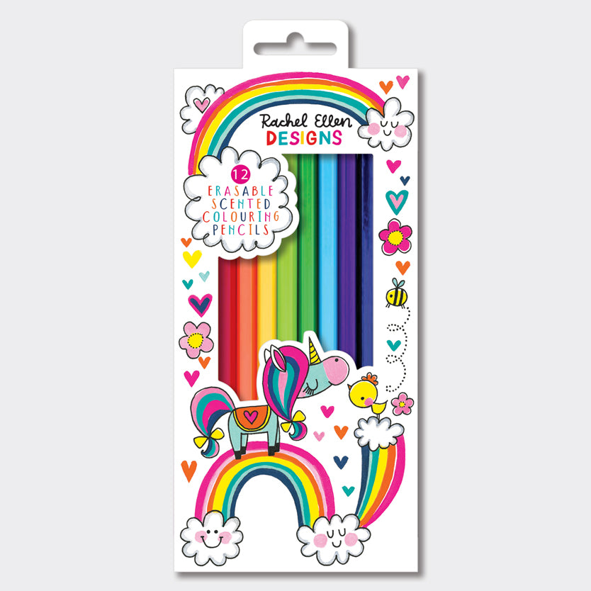 Scented Colouring Pencils - Unicorns