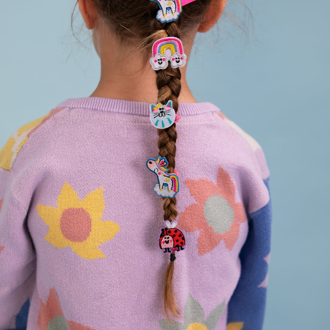 Hair Elastics (4 Pack) - Ladybird, Toadstool, Heart
