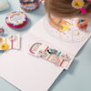 Hair Elastics (4 Pack) - Suns, Cloud, Glitter Star