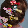 Hair Clips (2 Pack) - Bee & Flower
