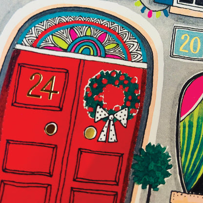 Traditional Advent Calendar - Christmas House