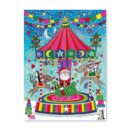Advent Calendar - Christmas Carousel (foiled)