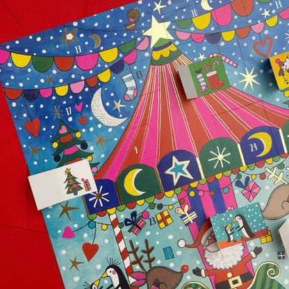 Advent Calendar - Christmas Carousel (foiled)