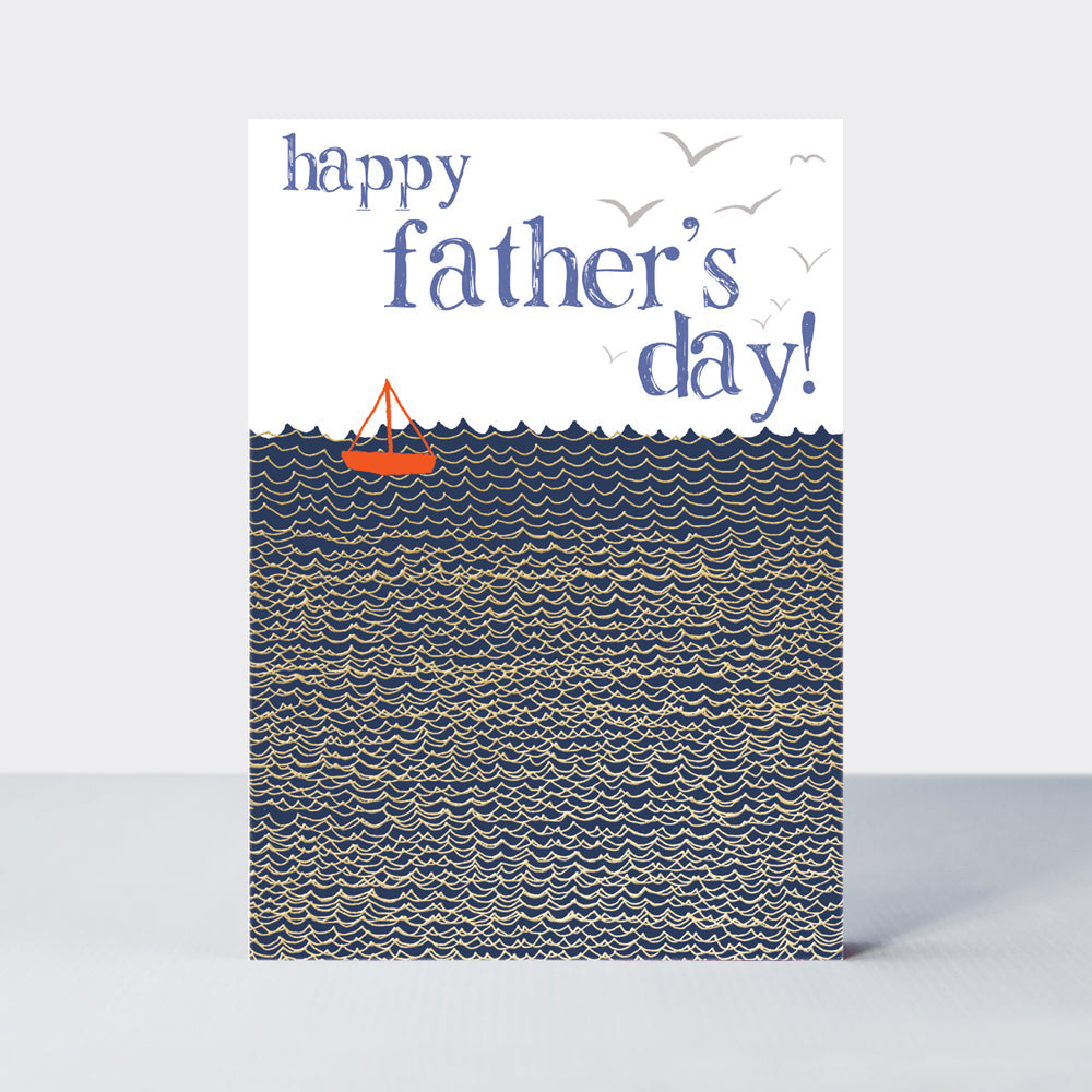 Father's Day Ebb & Flow - Happy Father's Day/Boat