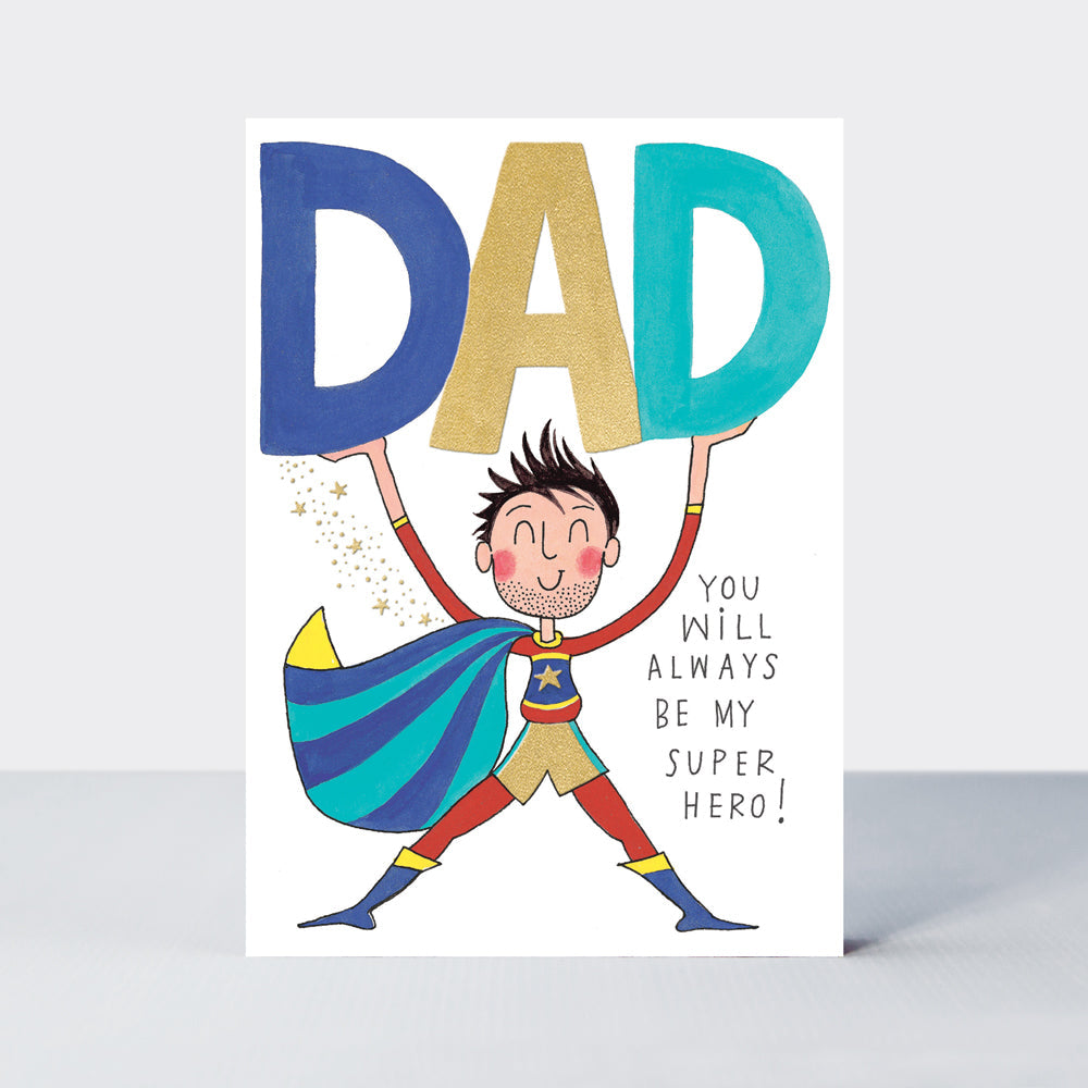 Super Hero Dad Father's Day Card - Headliners