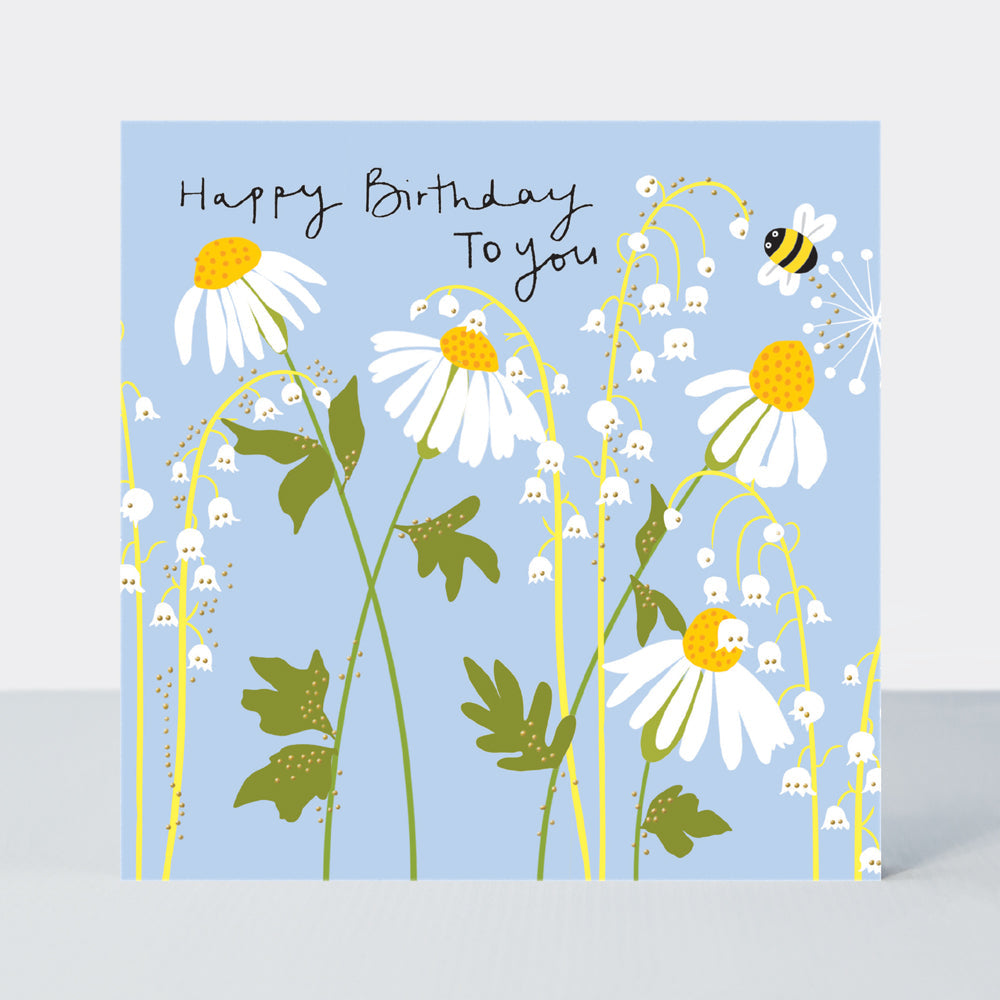 Field Day - Happy Birthday To You Birthday card - Daisies