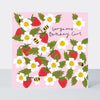 Field Day - Gorgeous Birthday card - Strawberry Fields