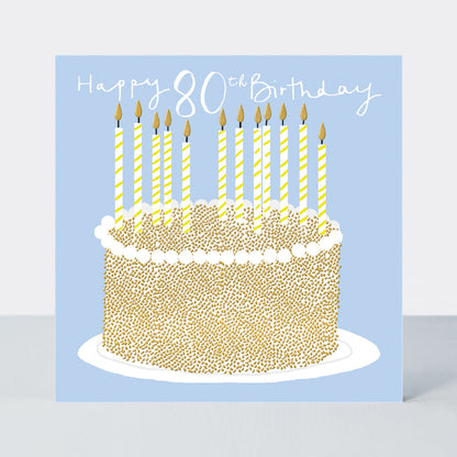 Field Day - Cake Age 80 birthday card