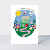 Fingerprint - New Home/House Greetings Card