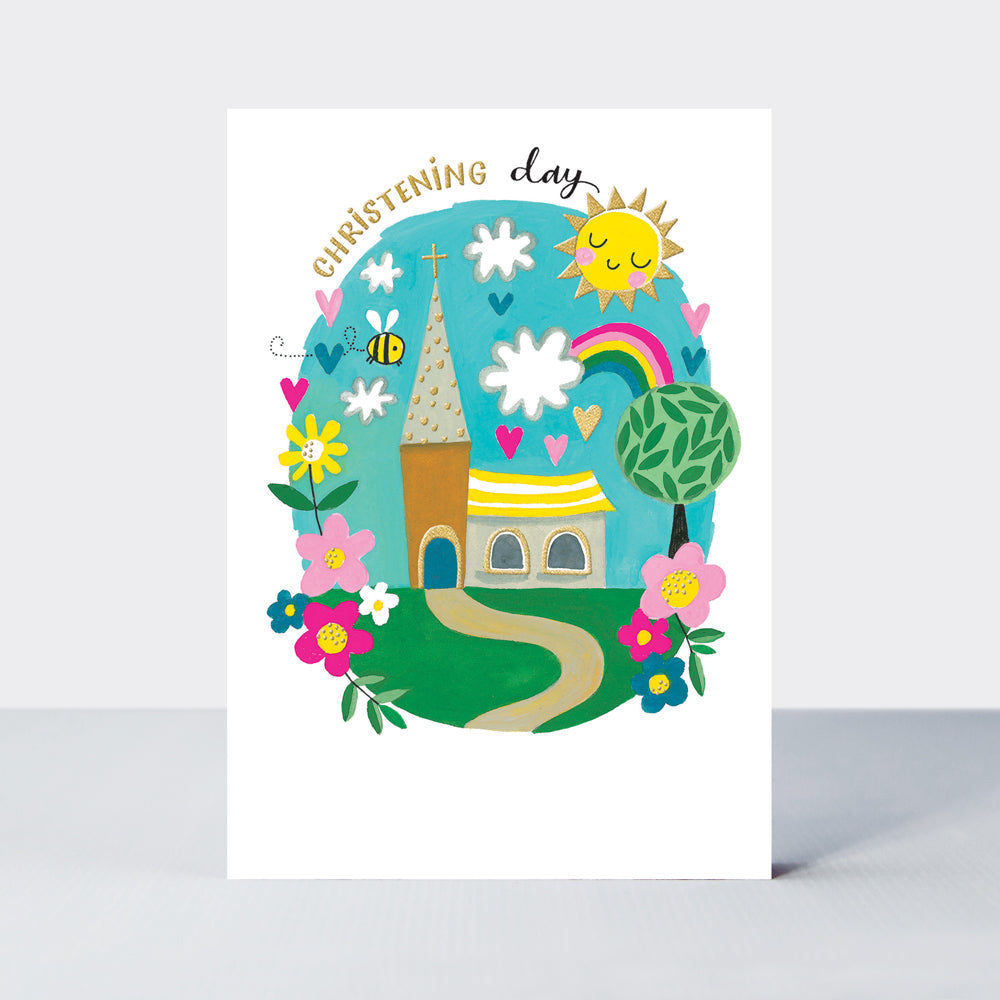 Fingerprint - Christening/Church Greetings Card