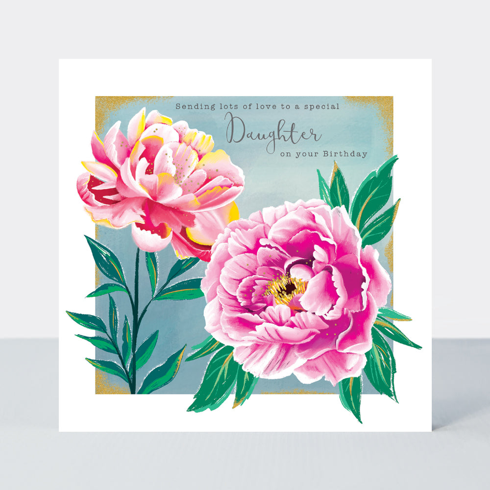 Gallery - Daughter Birthday Pink Peonies  - Birthday Card