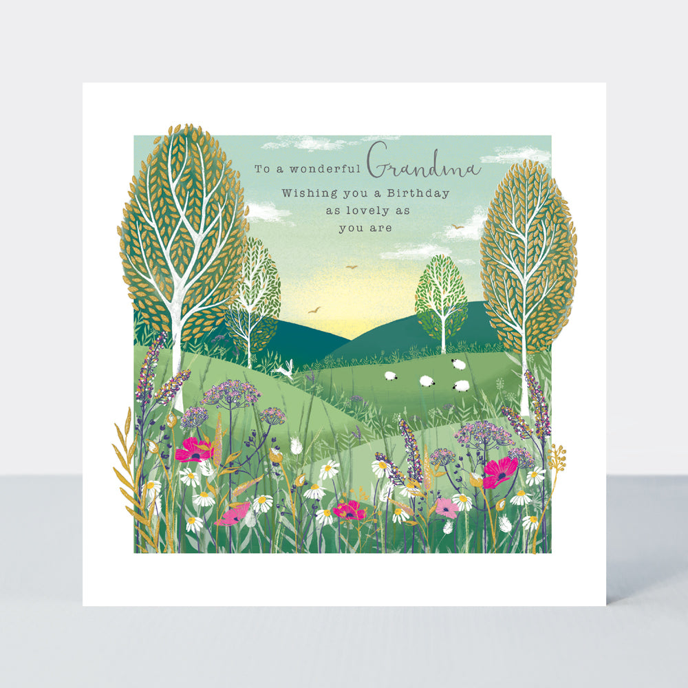 Gallery - Grandma Birthday Countryside Scene  - Birthday Card