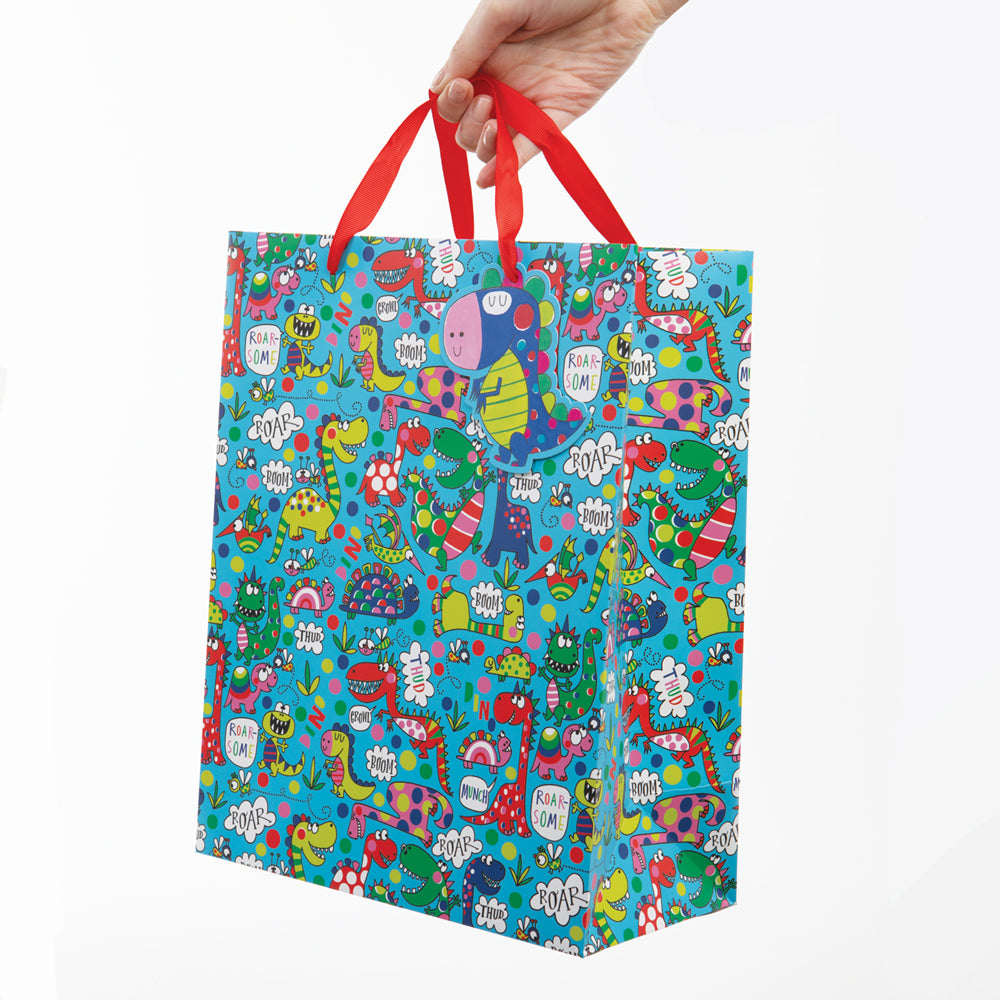 Large Gift Bag - Dinosaurs