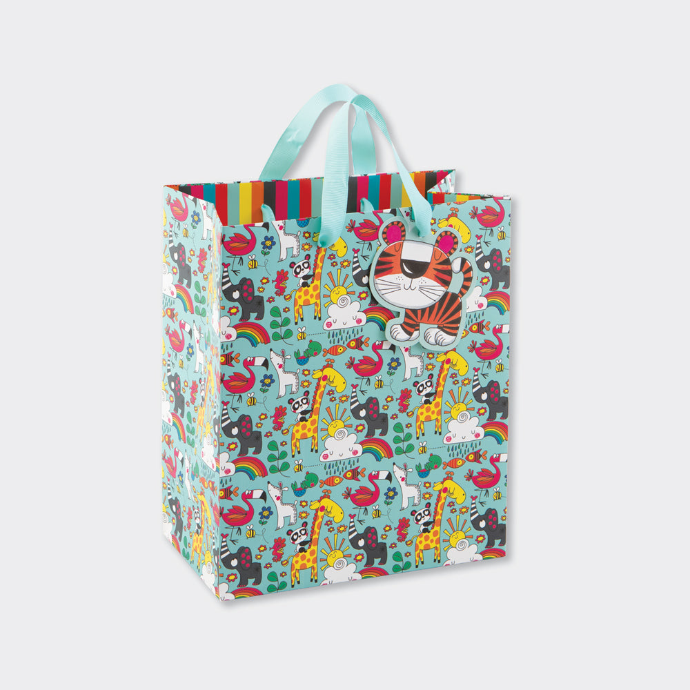 Medium Gift Bag - Animal World