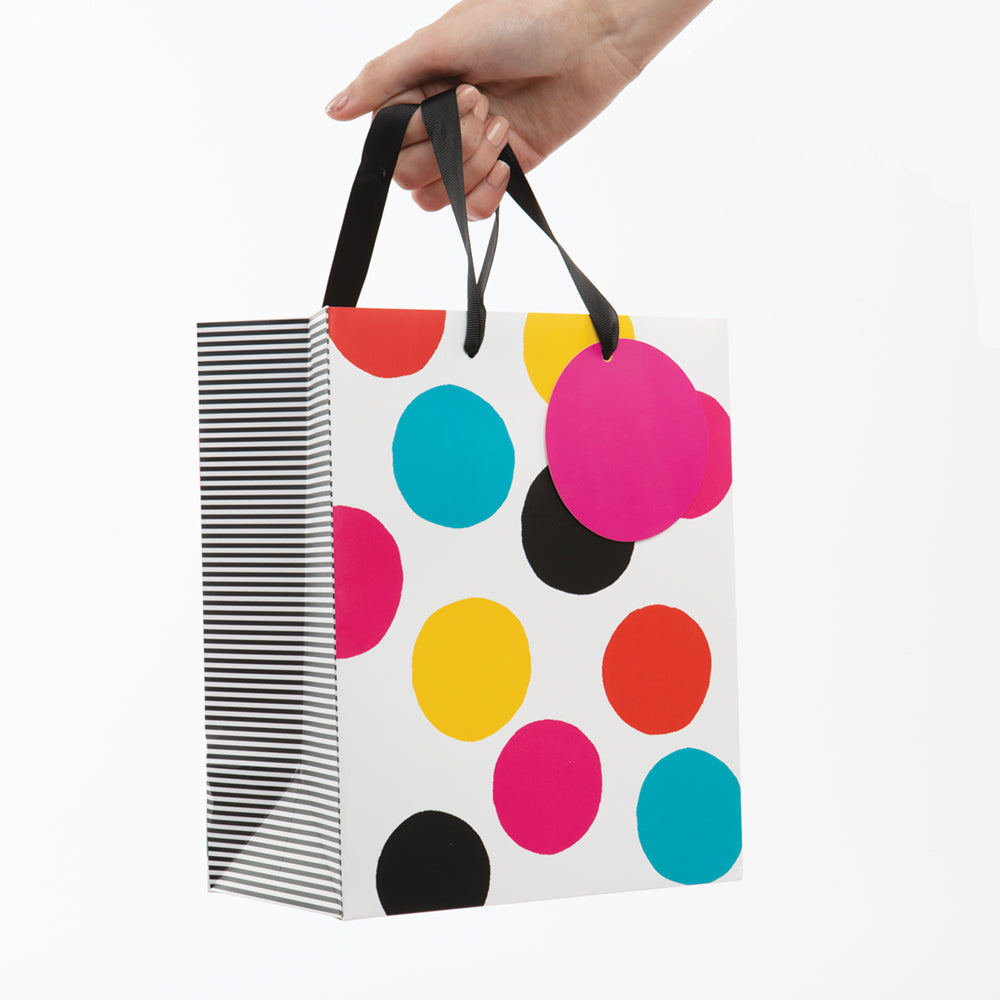 Medium Gift Bag - Spotty