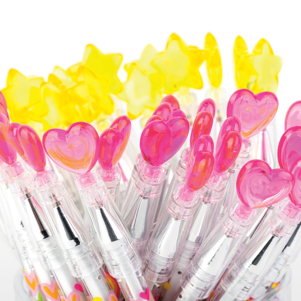 Gel Pen- Heart Lid