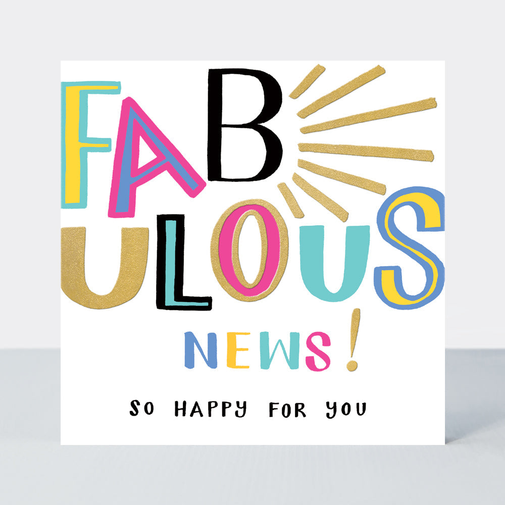 Girl Power - Fabulous News! - Greetings Card