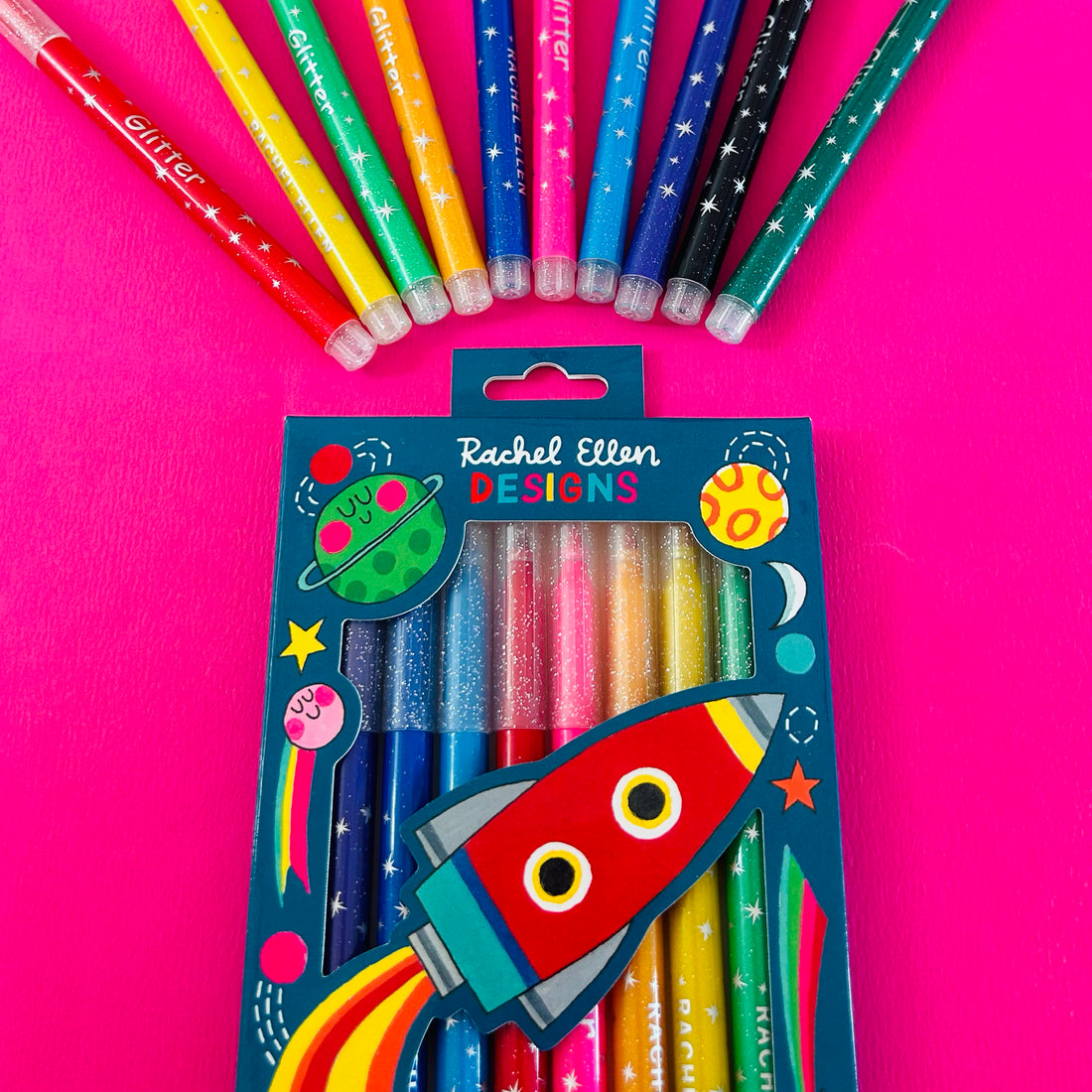 Glitter Markers - &