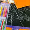 Halloween Activity Book with Scratch Art & Stickers