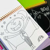 Halloween Activity Book with Scratch Art & Stickers