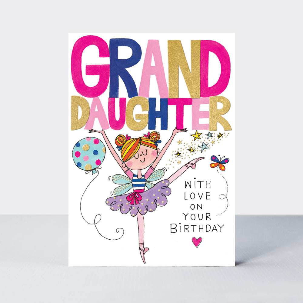 Headliners - Granddaughter Love On Your Birthday/Fairy Card