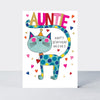 Headliners - Auntie Happy Birthday/Wishes Cat Card