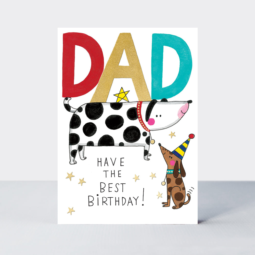 Headliners - Dad Best Birthday/Dogs Card