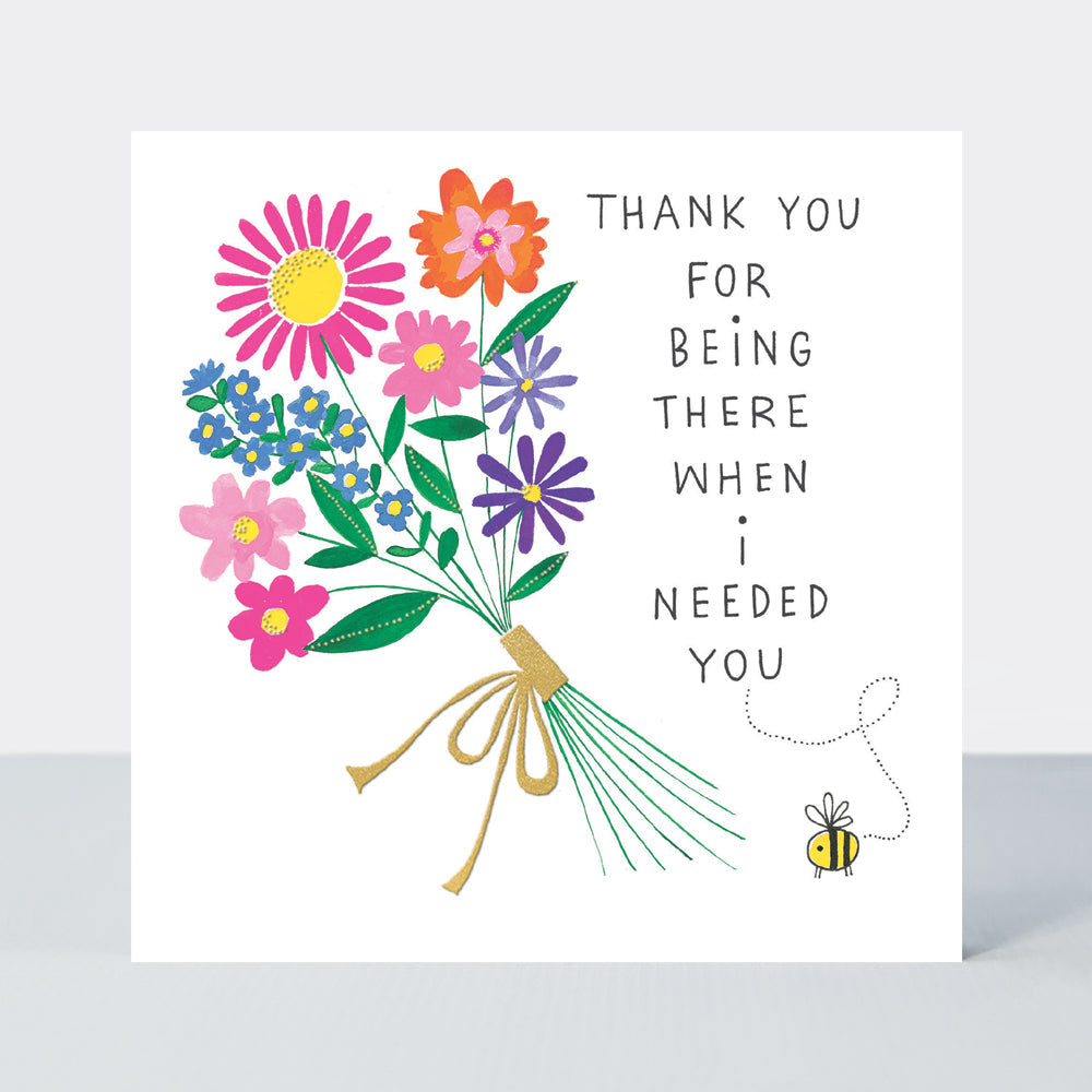 Heart &amp; Soul - Thank You For Being There Friendship Card