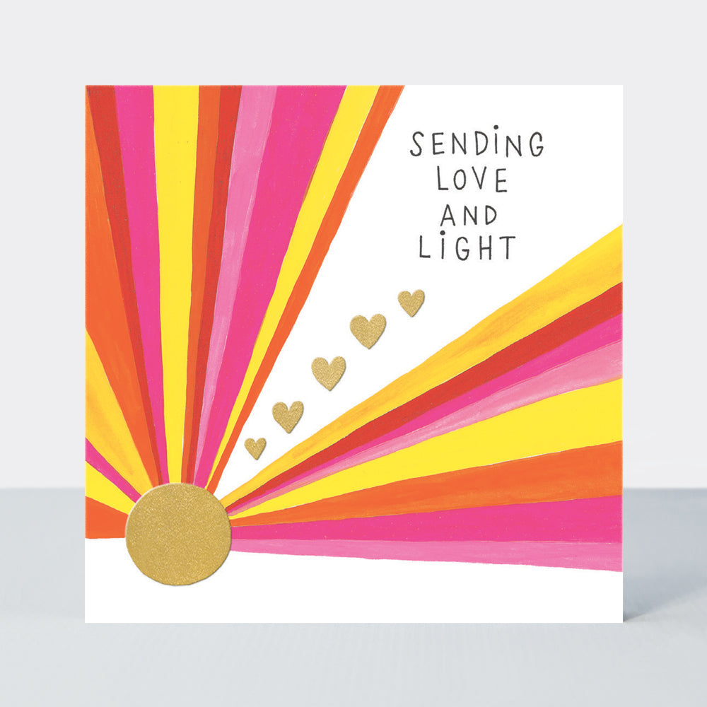 Heart & Soul - Sending Love & Light Friendship Card