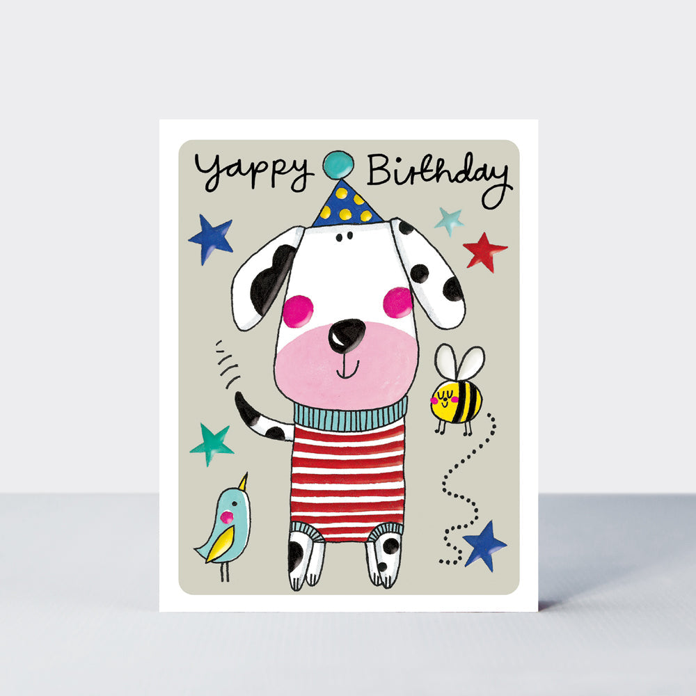 Hey! - Yappy Birthday/Dog Birthday Card