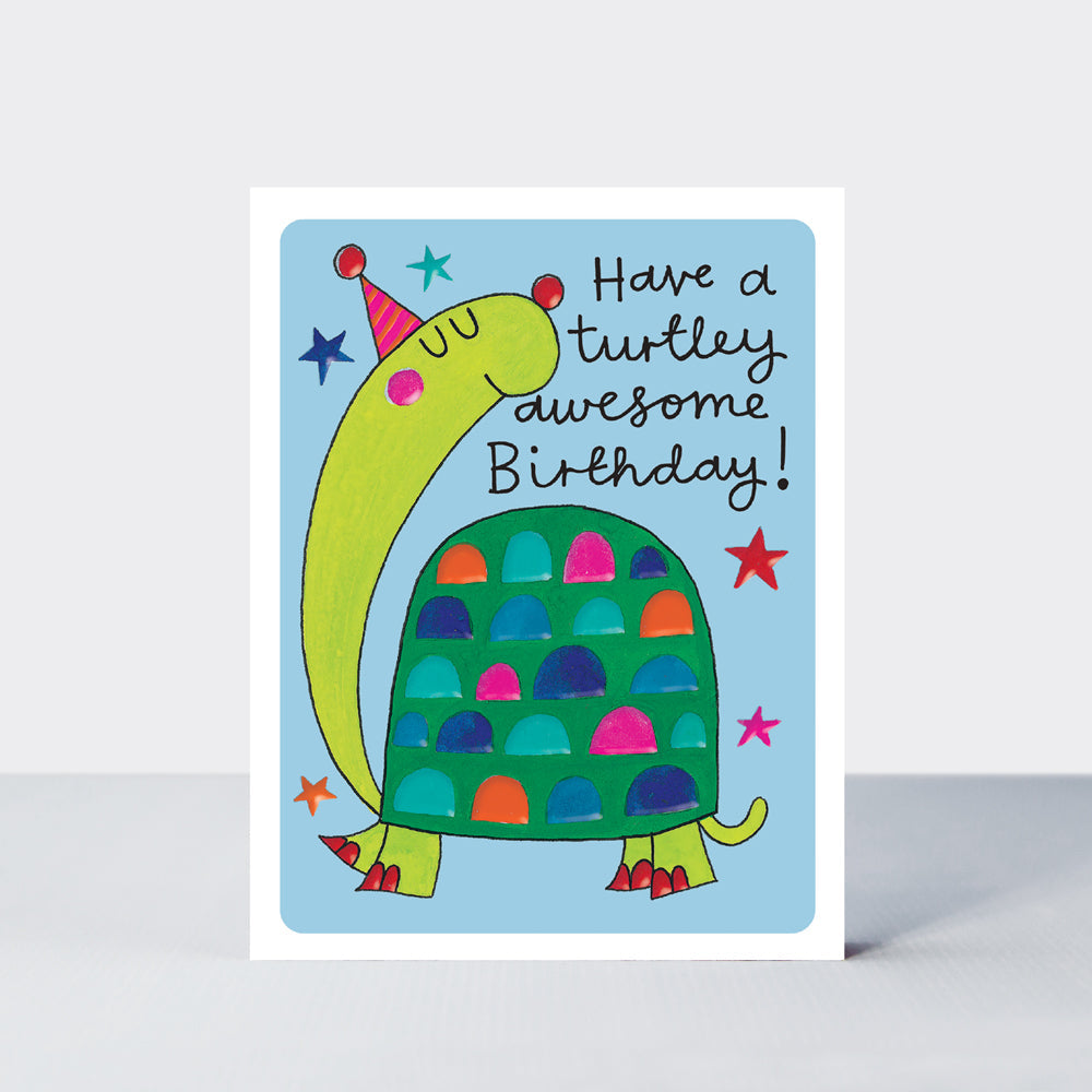 Hey! - Turtley Awesome Birthday Birthday Card