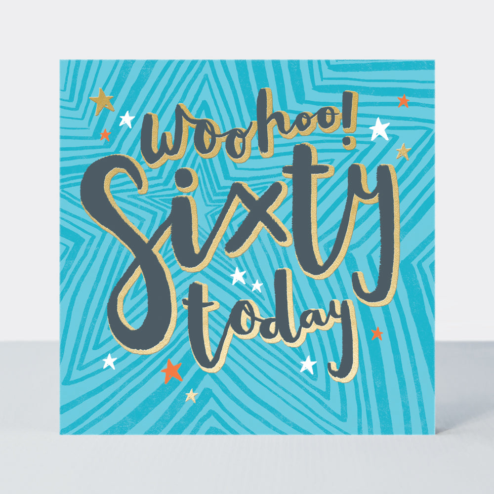 High Five - Woohoo! Sixty  - Birthday Card