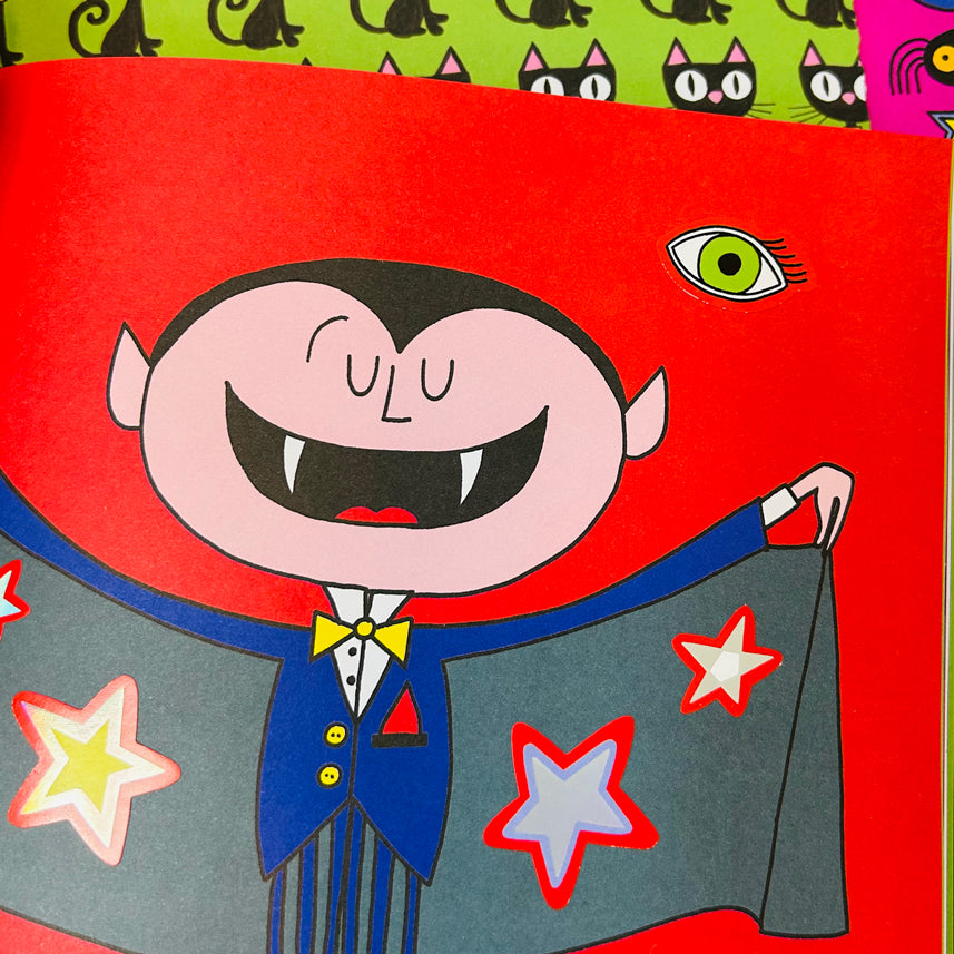 Sticker Scene and Colouring Activity Book - Spooky Halloween